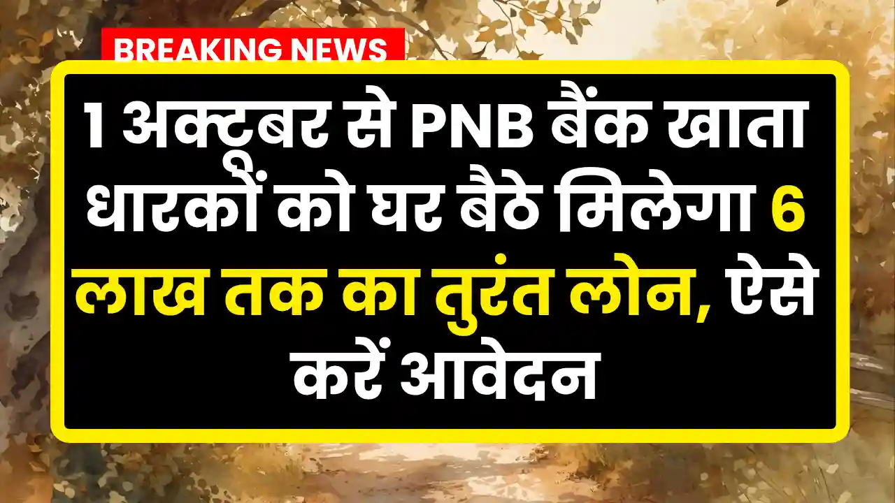 PNB Bank Instant Loan