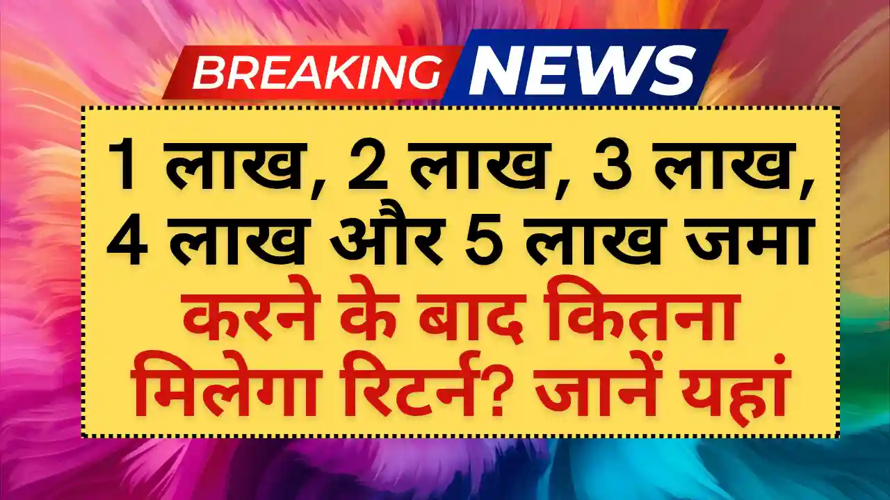 PO Fixed Deposit Scheme