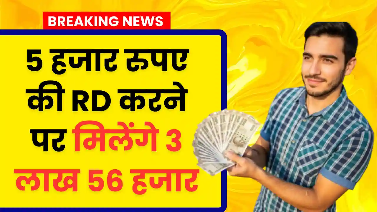 Post Office Recurring Deposit Scheme